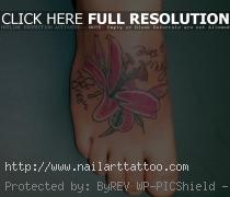 The Best Flower Foot Tattoo Designs For Girls 2011-12