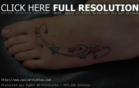 Star Tattoos on Foot – Designs and Ideas