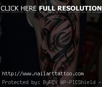 Tribal Arm Tattoo by Natissimo