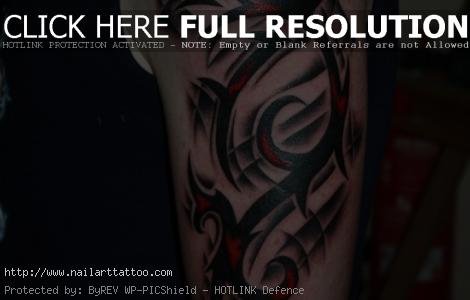 Tribal Arm Tattoo by Natissimo