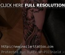 Angel Tattoo On Right Forearm