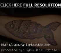 jesus fish forearm tattoo 25 Awe Inspiring Jesus Fish Tattoos