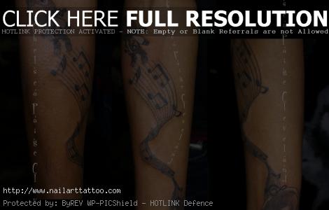Music – Forearm tattoo by Chelsea-C