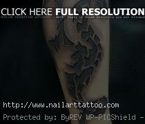 Cool 3D Dragon Tattoo on Leg