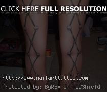 My Leg Tattoos. by OzmaJean