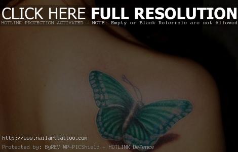 Butterfly Tattoos on Shoulder – Designs and Ideas