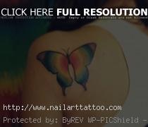 Butterfly Tattoo on Shoulder