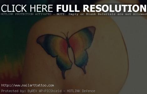 Butterfly Tattoo on Shoulder