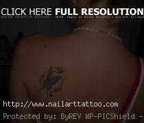 Pretty Butterfly Tattoo on Back Shoulder