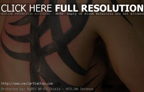Tribal Shoulder Tattoos – Designs and Ideas