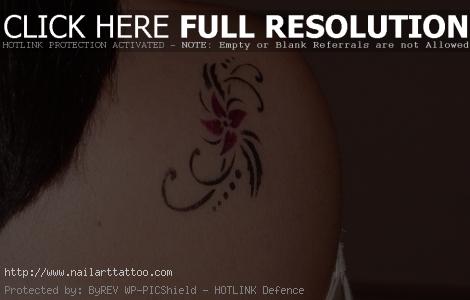 Tribal Shoulder Tattoos for Women Stylish Shoulder tattoos for women