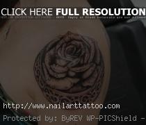 shoulder rose 30 Beautiful Shoulder Tattoos for Women