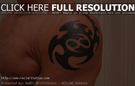 shoulder tattoo 35 Phenomenal Cancer Tattoos