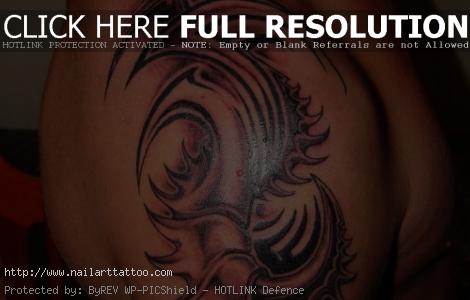 25 Tribal Shoulder Tattoos Which Are Awesome