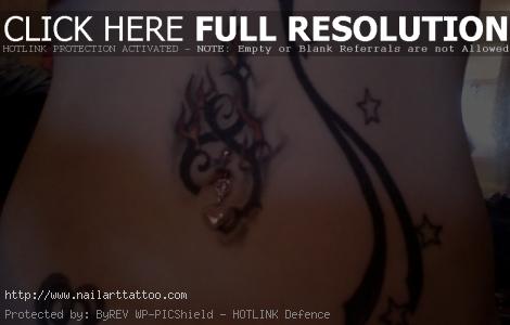 Tattoo Design on Stomach for Women